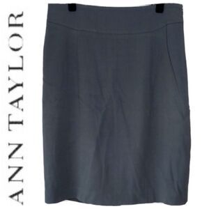 ANN TAYLOR SKIRT - GRAY